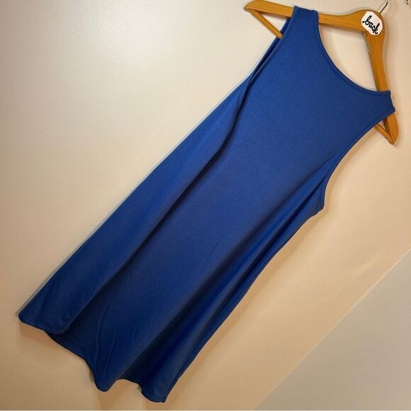 Crown & Ivy Blue Sleeveless Dress Women's M New NWT - Picture 5 of 7